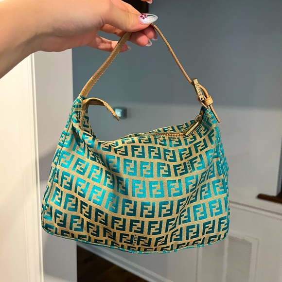 Fendi Handbags - Fendi Zucchino Canvas Bag